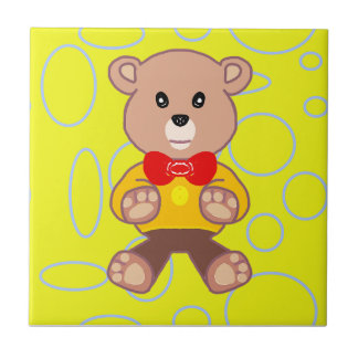 Engraçada Azulejo De Cerâmica Amarelo De Bico Cujo