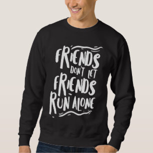 Engraçada Camisa Corrente Amigos Maratona Presente