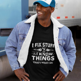 Engraçada Camisa De Cota De Trabalho - Conserte Co