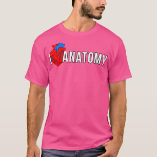 Engraçada Camisa De Professora Eu Adoro Anatomia C