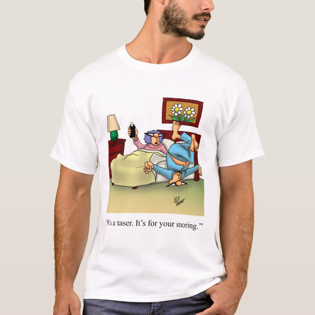 Engraçada Camiseta de humor (Frente)