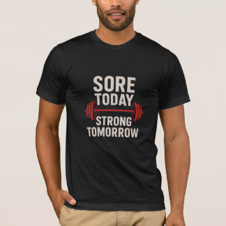 "Engraçada Camiseta de Motivação Gym