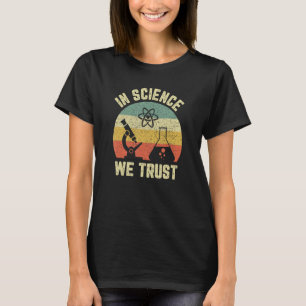 Engraçada Ciência Camisa Física Biologia Presente
