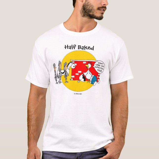 Engraçada, Maluca, Burra, T-Shirt (Frente)