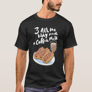 Engraçada Quente Camisa Café Leite Rhode Island