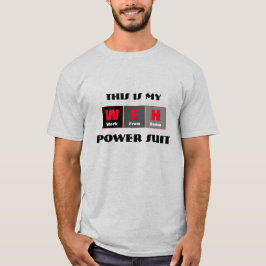 Engraçada Unidade De Energia Funciona Da Camisa De