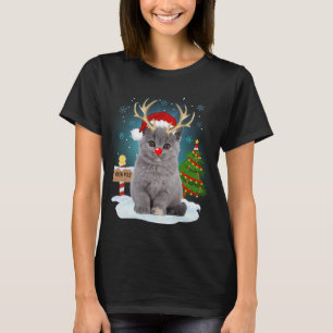 Engraçadinho Furioso Gato-Suéter-Reindeer Polo Nor