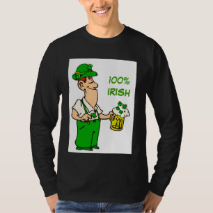 Engraçado, 100% de T-Shirt irlandês
