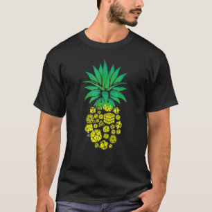 Engraçado Abacaxi Cubo Velocidade Cubo Camiseta Lo
