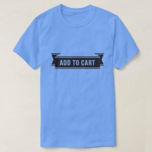 Engraçado Adicionar À Camisa Gráfica Azul Do Carri