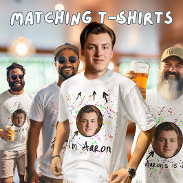 Engraçado Adicione suas camisas de festas