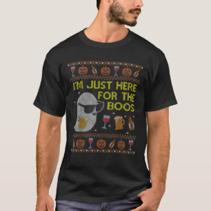 Engraçado aqui pela camisa de Boos Suor Feio de Ha