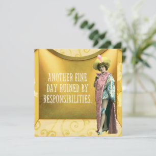 Engraçado Arruinado Por Responsabilidades