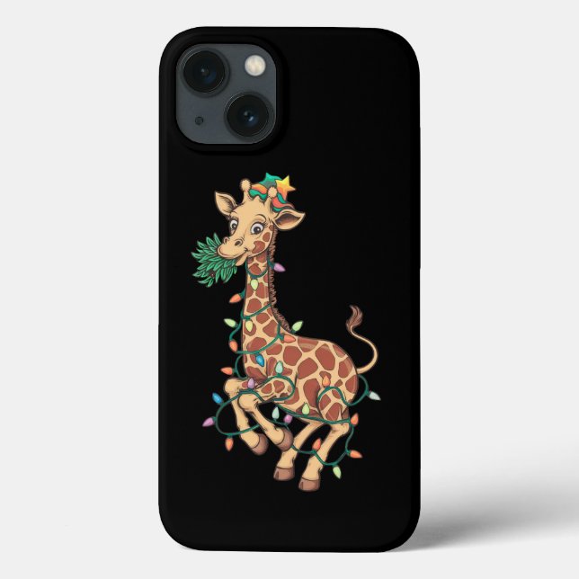 Engraçado Árvore de Natal Girafa Sobrevivente Dand (Verso)