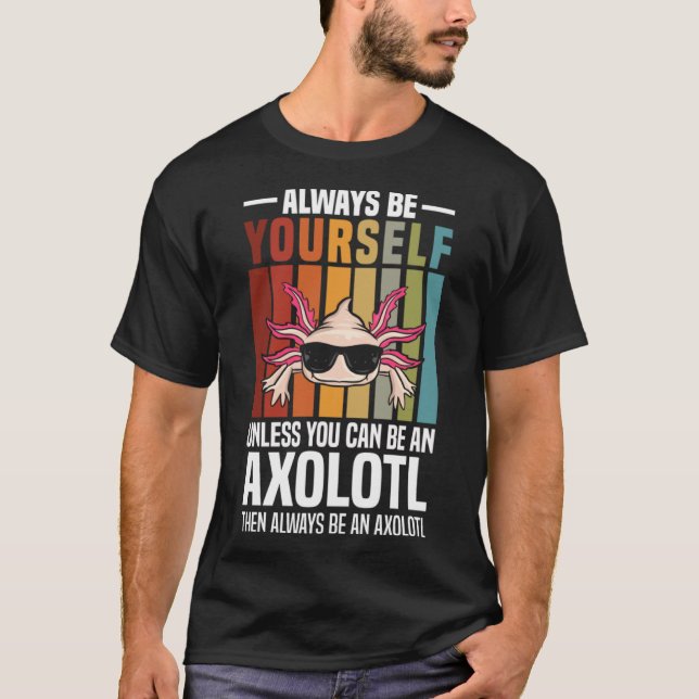 Engraçado Axolotl Pullover Hoodie (Frente)