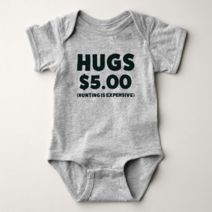 Engraçado Baby Hunting Jersey Camisa De Casaco