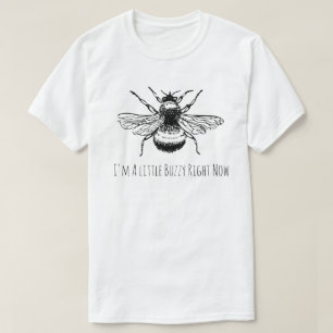 Engraçado Bumble o t-shirt de Buzzy da abelha
