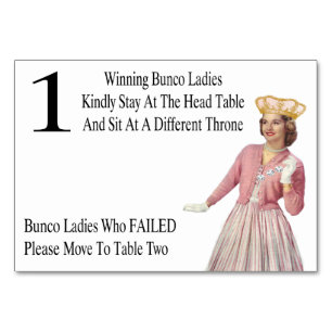 Engraçado Bunco Sai da Mesa Um Cartões Rainha #2