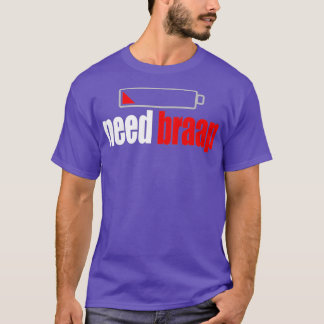 Engraçado Camisa Braap Motocross Dirtbike Tee Gift