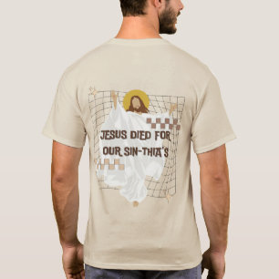 Engraçado Camisa Cristã