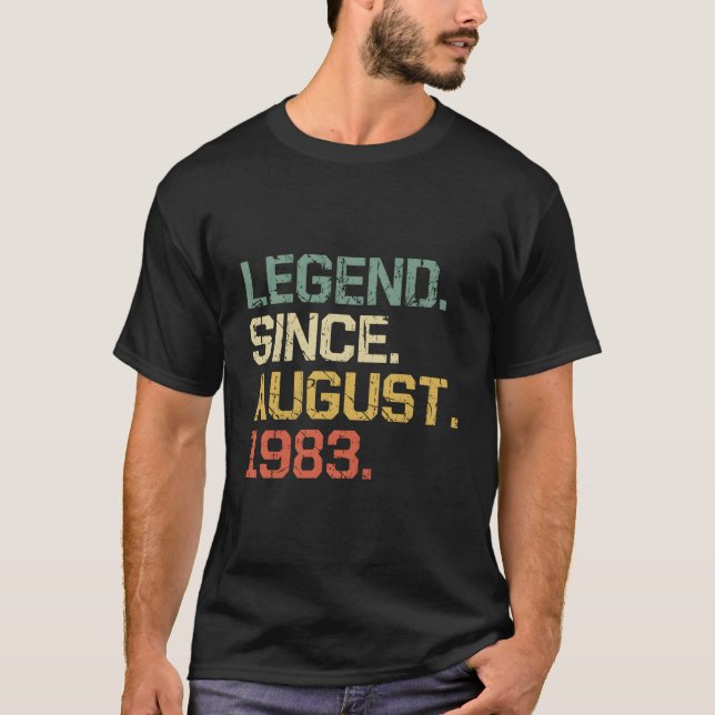 Engraçado Camisa De 40 Anos De Idade - Legenda Vin (Frente)