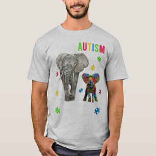 Engraçado Camisa De Consciência Autista Para Hom