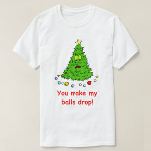 Engraçado Camisa De Humor De Árvore De Natal Voc