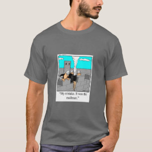 Engraçado Camiseta Humor Medieval