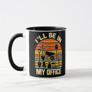 Engraçado, caneca de jardineiro, eu estarei no meu