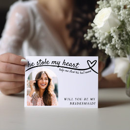 Engraçado Casamento de Foto de Coração de Proposta