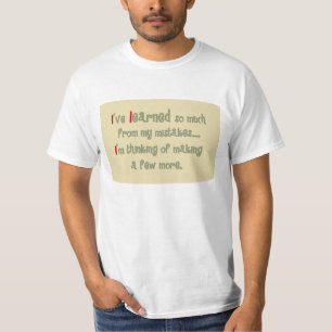 Engraçado Citação de T-Shirt