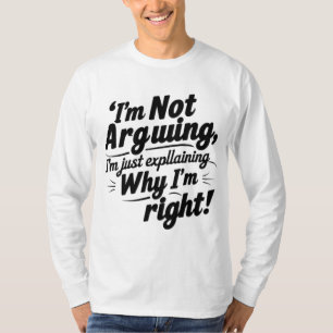 Engraçado Citação de T-Shirt - Declaração de Humor