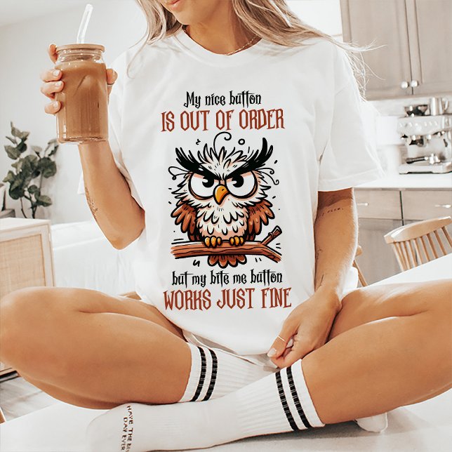 Engraçado Coisa T-Shirt (Funny Quote Tee)