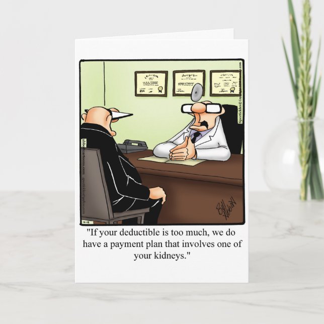 Engraçado Consiga Um Cartão De Saudação Bem Humor (Frente)