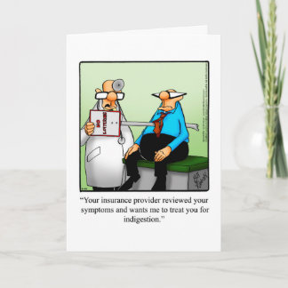 Engraçado Consiga Um Cartão De Saudação Bem Humor