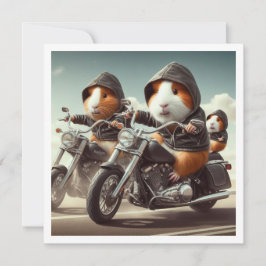 Engraçado Convite para Porcos Guiné, Janto de Porc