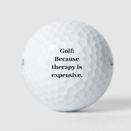 Engraçado Cotação Golf Ball