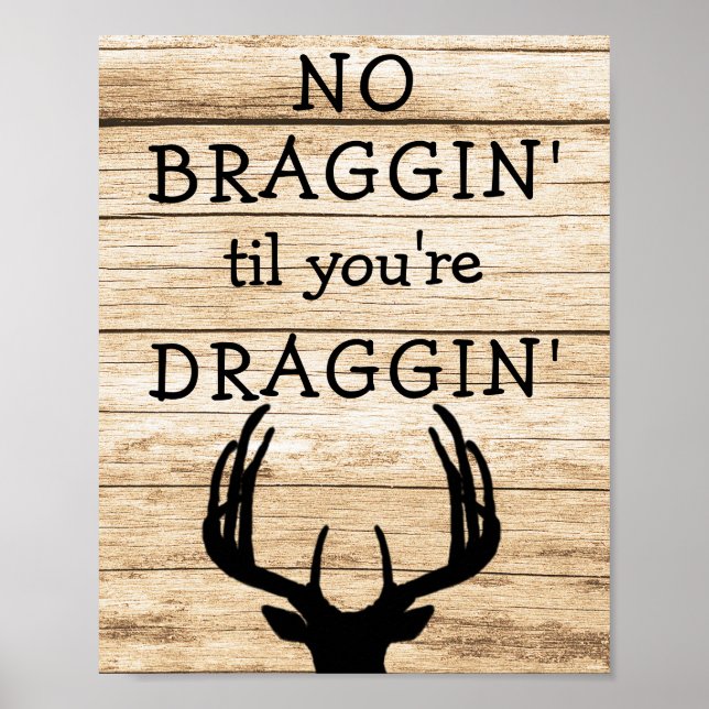Engraçado Deer Hunter Poster (Frente)