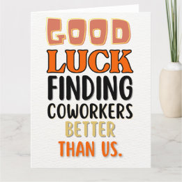 Engraçado deixar um cartão para homens mulheres, h