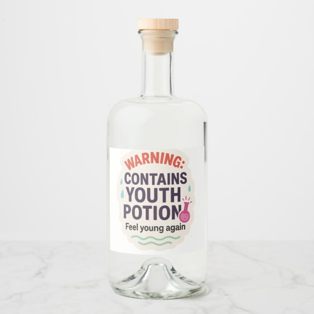 Engraçado Design de Elixir Magia (Frente)