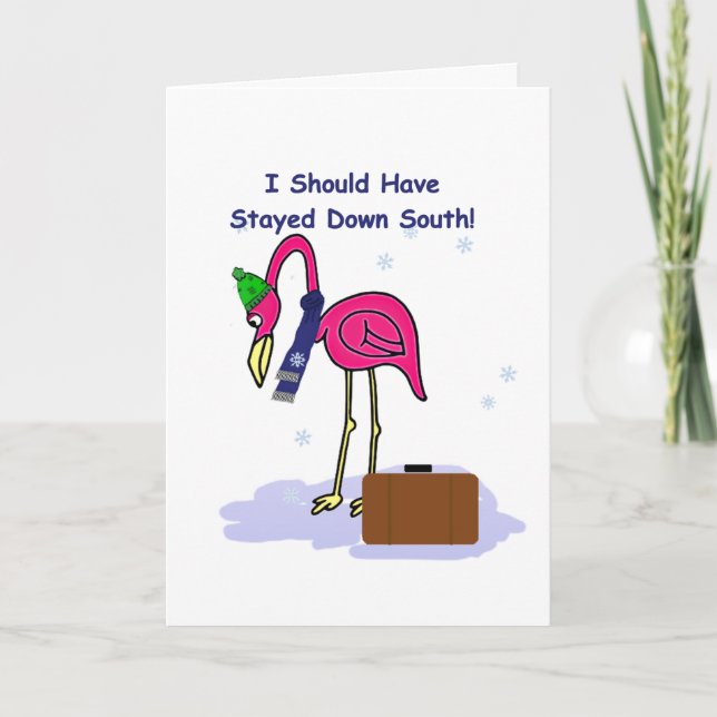 Engraçado Deveria Ter Ficado No Cartão De Natal Do (Frente)