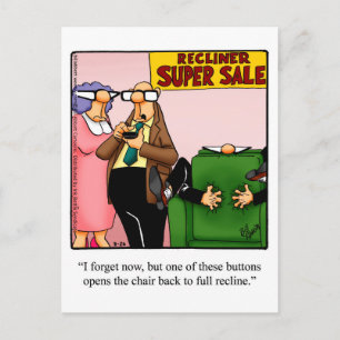 Engraçado "Dia Difícil"? Cartão postal "Espectickl