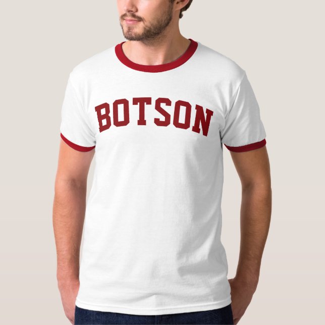 Engraçado DOAWK "Botson" T-Shirt Boston (Frente)