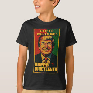 Engraçado Donald Trump Décima Camisa - Você é Welc