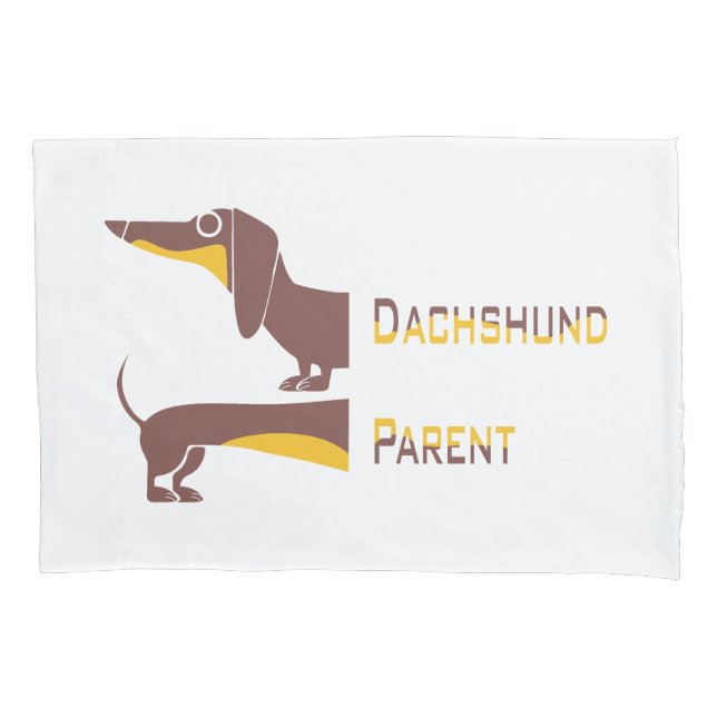 Engraçado e fofo dachshund para os pais de cães lo (Frente)