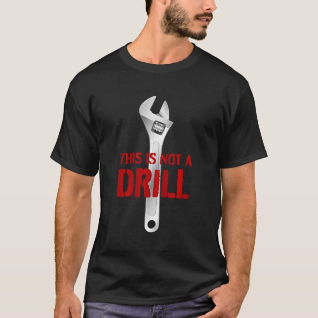Engraçado Encanador De Camisas Mecânicas Presentes (Frente)