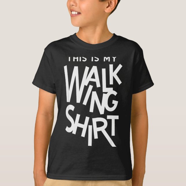 Engraçado Esta é Minha Camisa de Caminhada (Frente)