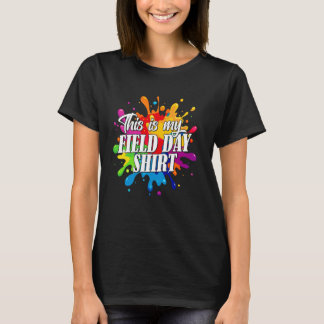 Engraçado Este É O Meu Dia De Camisa Garota Estuda