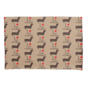 Engraçado Eu Adoro Pequeno Wiener Dachshund