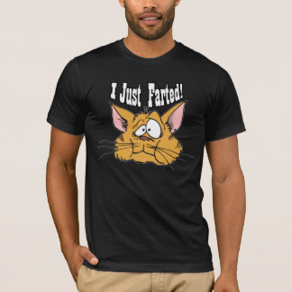 Engraçado eu apenas Farted t-shirt rude